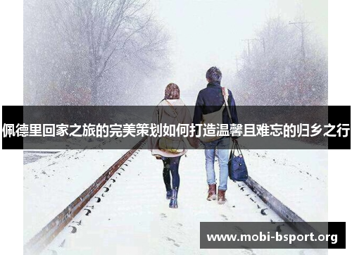 佩德里回家之旅的完美策划如何打造温馨且难忘的归乡之行